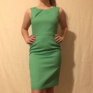 Alex Marie Lime Green A-Line Dress Size 4 4110M406